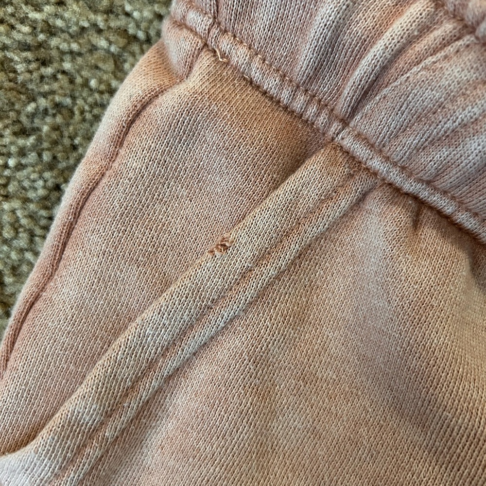 Dusty Rose Drawstring Jogger - Picture 5 of 5